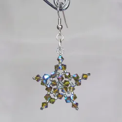 Hook pierces - Silver 925 - Earrings Crater - Hook pierces - Silver 925 - Argent 925